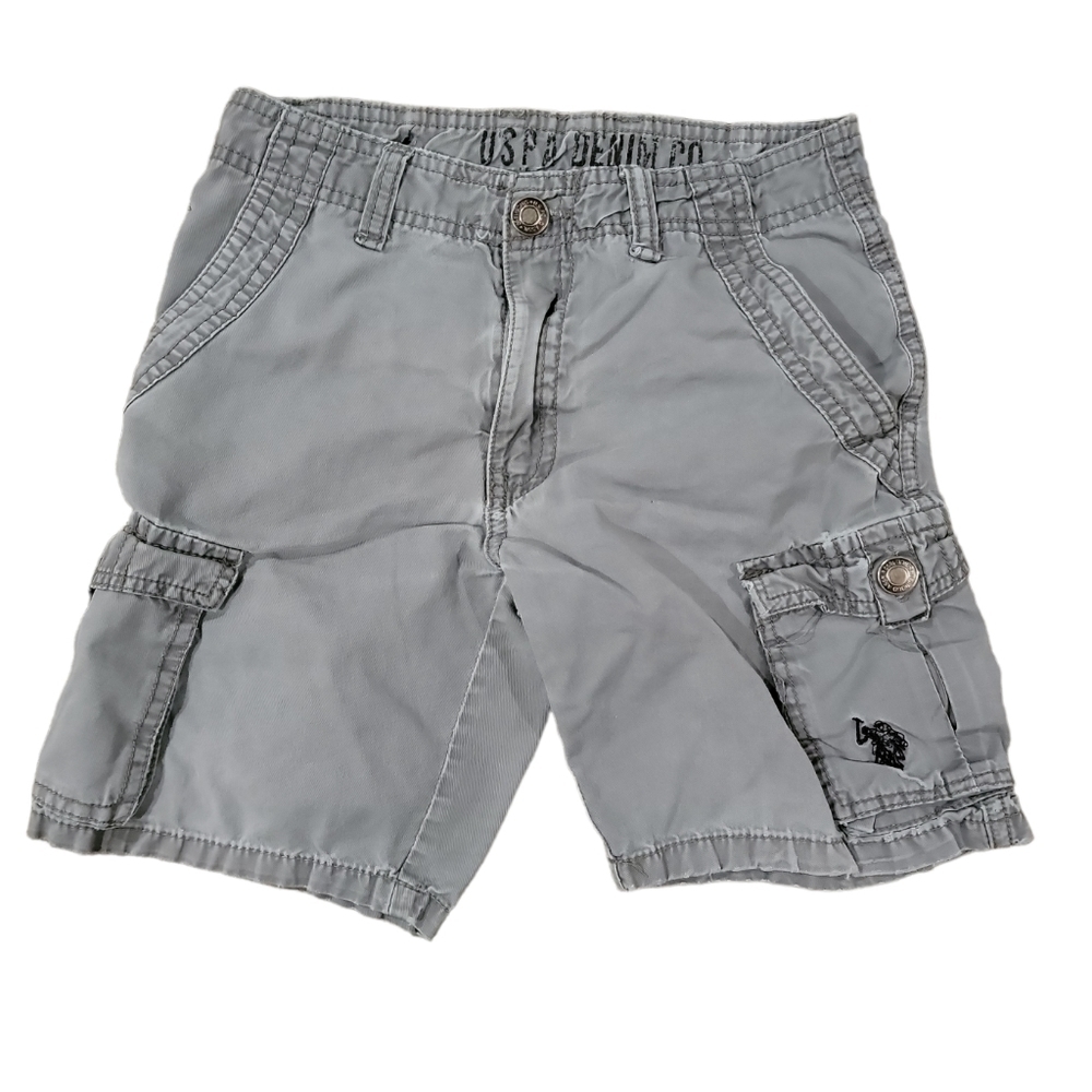 5/$25 U.S.Polo Assn. Size 4 boys distressed cargo shorts